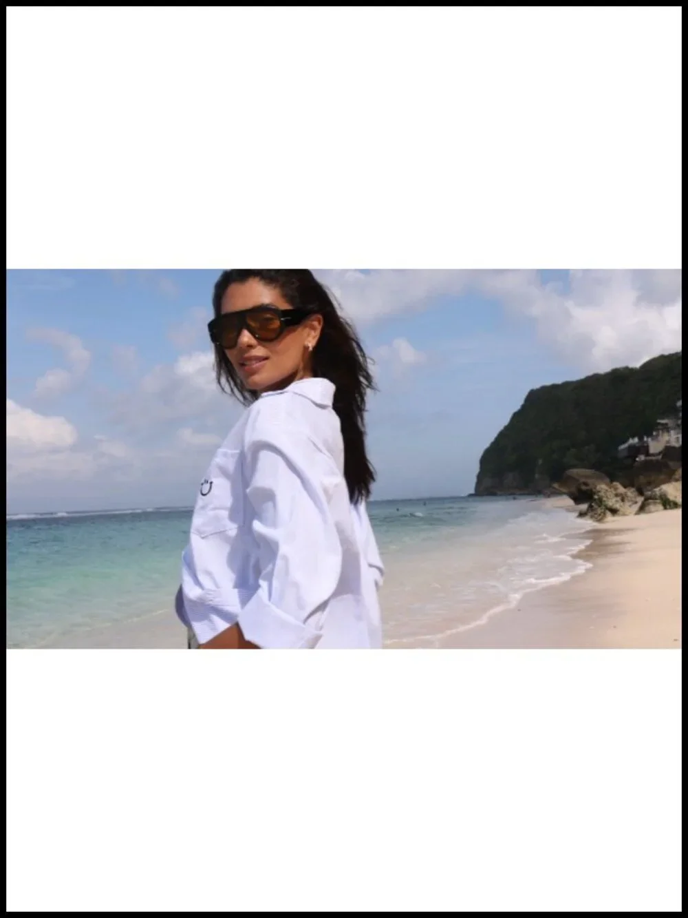 Oversized Aviator Sunglasses UV400 Retro Trendy Big Shades Driving Travel